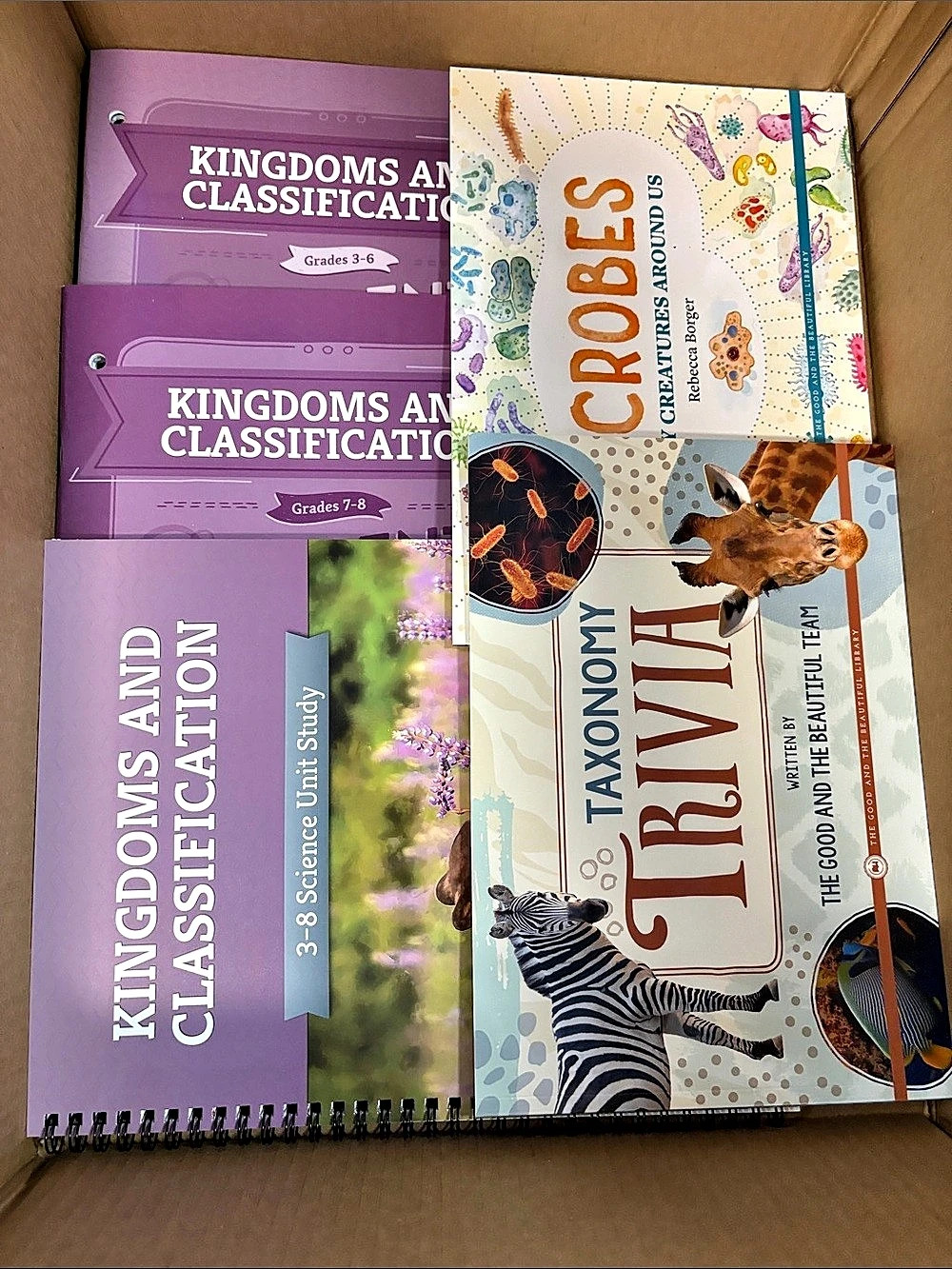 The Good and the Beautiful Kingdoms and Classification Science Unit Study Set